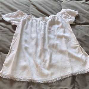 Anthropologie brand off shoulder top